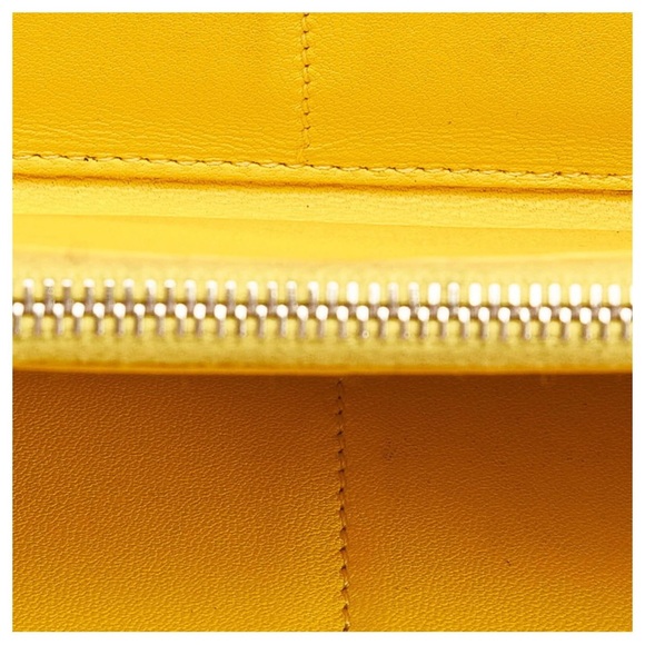 CELINE Drummed Calfskin Large Zip Around Multifunction Wallet Souris - Picture 8 of 9